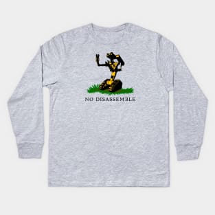 No Disassemble Kids Long Sleeve T-Shirt